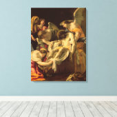 埋葬地 キャンバスプリント (インサイチュ (ウッドフロア))