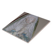 埋葬、女性に聖者の祈ることの詳細、 タイル (側面)