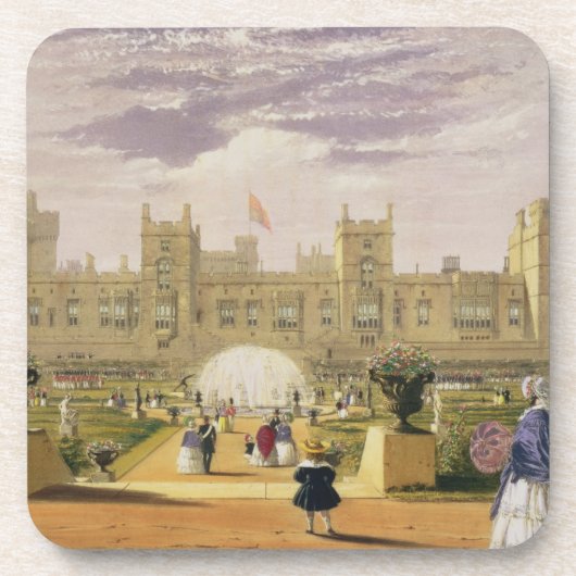 城および庭、Windsor Casの東の眺め コースター (正面)