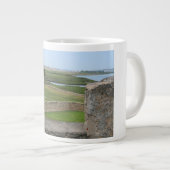 城からのセント・オーガスチンの眺め ジャンボコーヒーマグカップ (正面右)