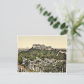 城から塔、スターリング、スコットランドのクラシック写真 ポストカード (スタンド正面)