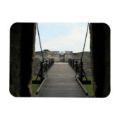 城から見て聖オーガスティンの砦 マグネット (横)