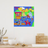 城でのトーナメント ポスター (キッチン)