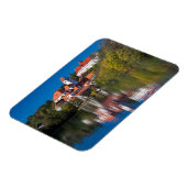 城とアビー川 マグネット (左側)