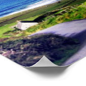 城とコテージプリント ポスター (角)