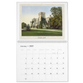 城とマナーハウス2026 カレンダー (1月 2027)