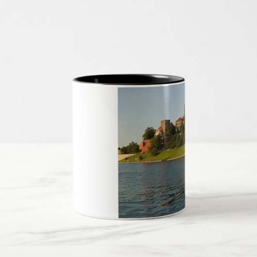 城と大聖堂を持王室のつウェル·ヒル ツートーンマグカップ (中央)