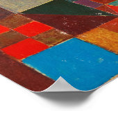 城と太陽、1928年ポール・クレー ポスター (角)