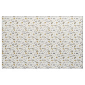 城と旗  ファブリック (ファットクウォーター)