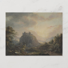 城のある風景 – Paul Sandby - c1808 ポストカード