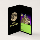 城のこうもりと死神の教室の交換カード 名刺 (内部)