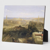 城のエディンバラ1847年(キャンバス油) フォトプラーク (側面)