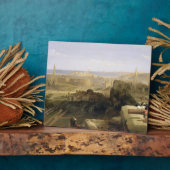 城のエディンバラ1847年(キャンバス油) フォトプラーク (側面)