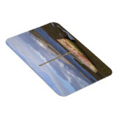 城のストーカーと魚釣りボート マグネット (右側)