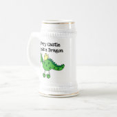 城のドラゴン ビールジョッキ (正面左)