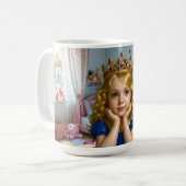 城のプリンセス コーヒーマグカップ (正面左)
