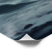 城の上にドラゴン。 ポスター (コーナー)