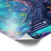 城の下の海 フォトプリント            (角)