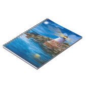 城の丘の灯台ノート ノートブック (左側)