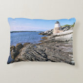 城の丘の灯台、ロードアイランド アクセントクッション (裏面)