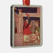 城の傷つけられた人のために気になること メタルオーナメント (右)