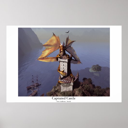 城の占領 ポスター (正面)