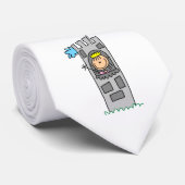 城の塔のプリンセス ネクタイ (ロール)
