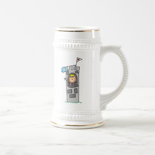 城の塔のプリンセス ビールジョッキ (右)