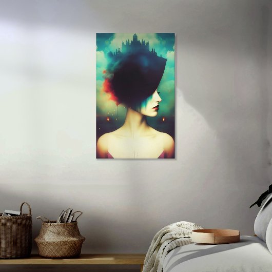 城の女神 キャンバスプリント