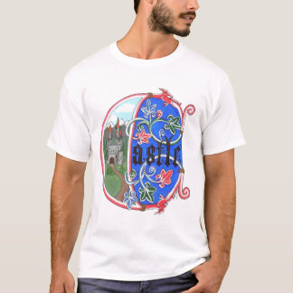 城の年齢のTシャツ Tシャツ
