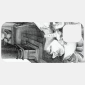 城の彫刻 鉛筆アート Case-Mate iPhoneケース (裏面 / 右)