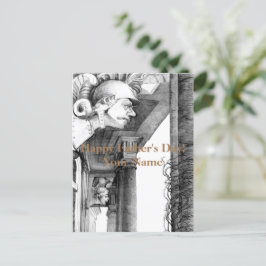 城の彫刻・鉛筆画 シーズンポストカード