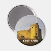 城の日の入り マグネット (正面/裏面)