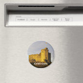 城の日の入り マグネット (インサイチュ (食洗機))