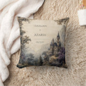 城の森のステッ結婚カー クッション (ブランケット)