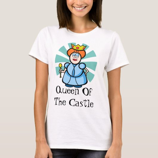 城の漫画"女王" Tシャツ (正面)