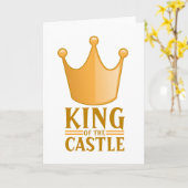 城の王 カード (黄色い花)