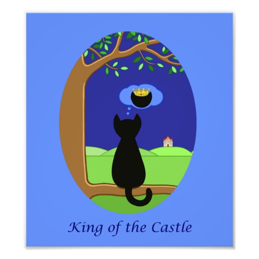 城の王 フォトプリント (正面)