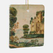 城の眺め セラミックオーナメント (右)