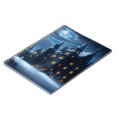 城の空の冷たい夜 ノートブック (左側)