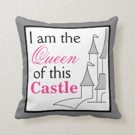 城の装飾的な枕の女王 クッション