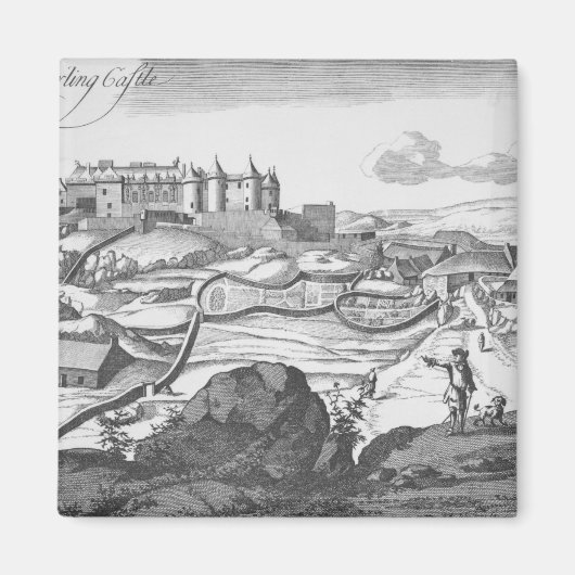 城の見通優れたし マグネット (正面)