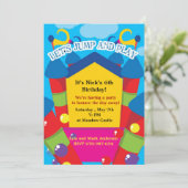 城の誕生日の招待 招待状 (スタンド正面)