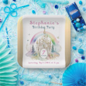 城の誕生日パーティー ペーパープレート (パーティー)