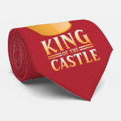 城の赤いネクタイの王 ネクタイ (ロール)