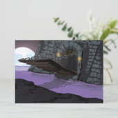 城の跳ね橋と堀 招待状 (スタンド正面)