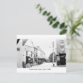 城の通りはアイルランドのカロータウンヴィンテージ ポストカード (スタンド正面)