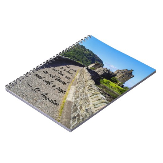 城の道 ノートブック (左側)