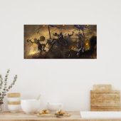 城の防衛 ポスター (キッチン)