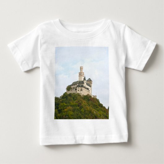 城のTシャツ ベビーTシャツ (正面)